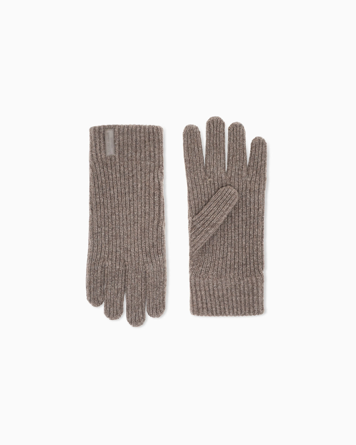 Ribbed Seamless Cashmere Gloves