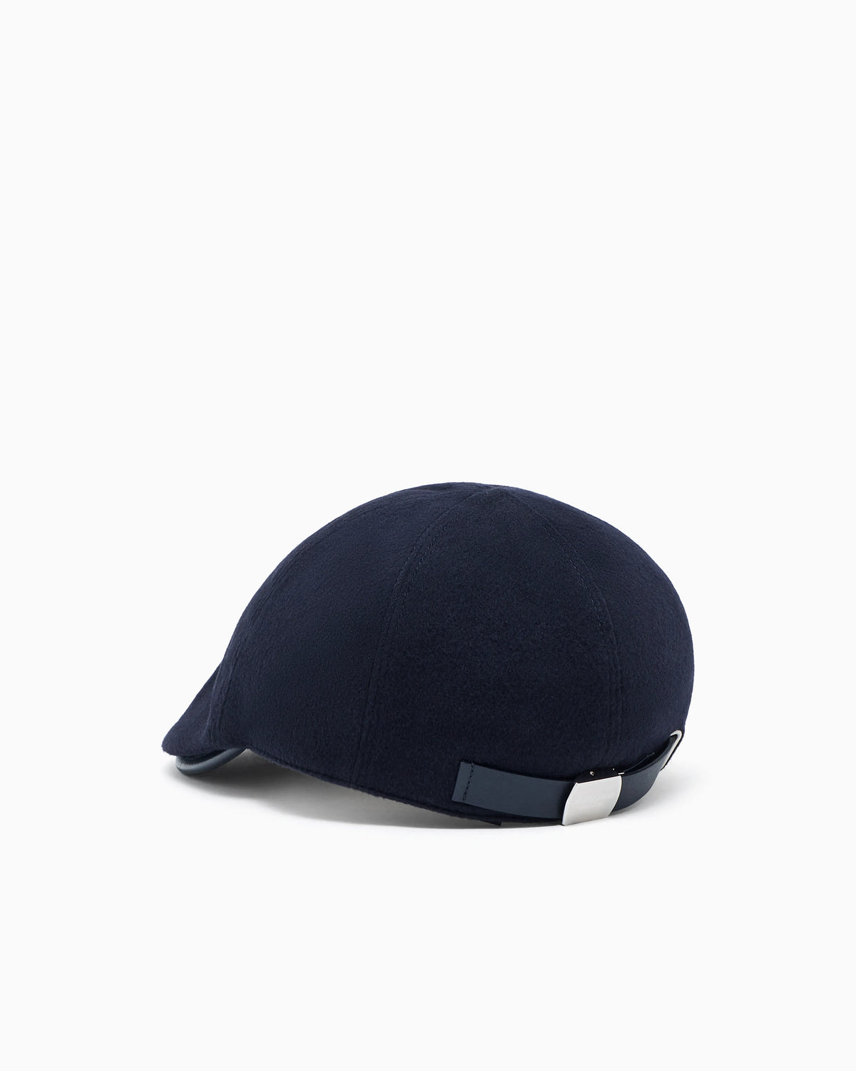 Wool-blend flat cap