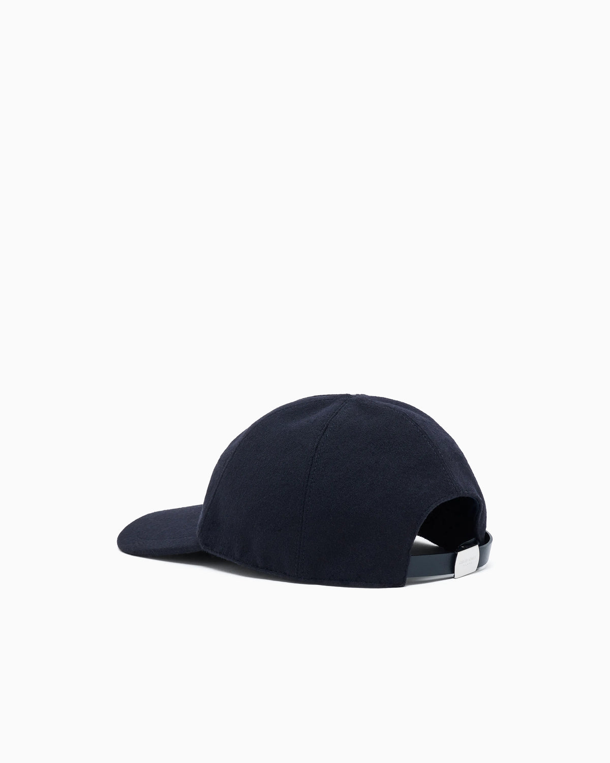 Virgin wool and cashmere baseball cap
