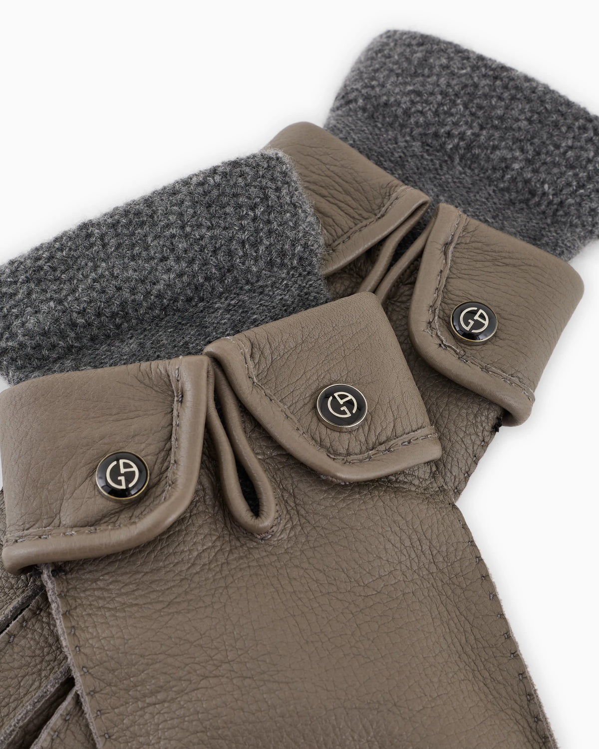 Deerskin leather gloves