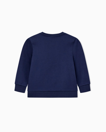 Core Identity Boy cotton crew-neck sweatshirt