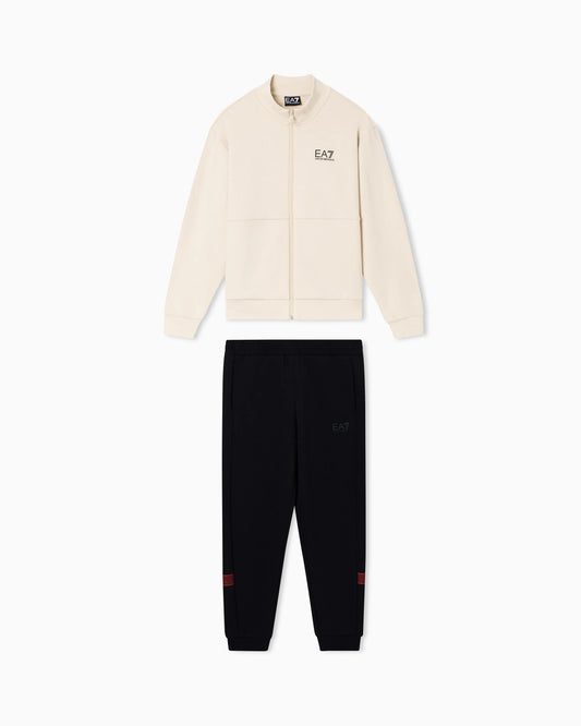 Logo Series Boy cotton-blend tracksuit