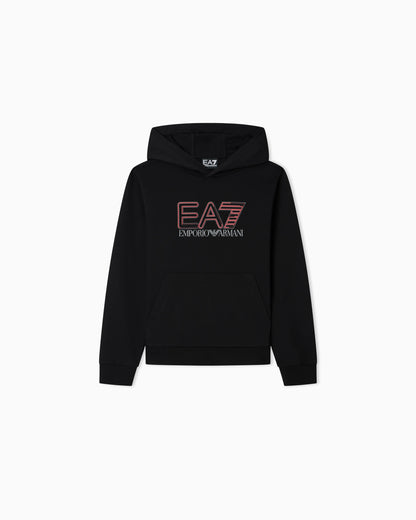 Visibility Boy jersey cotton hooded sweatshirt