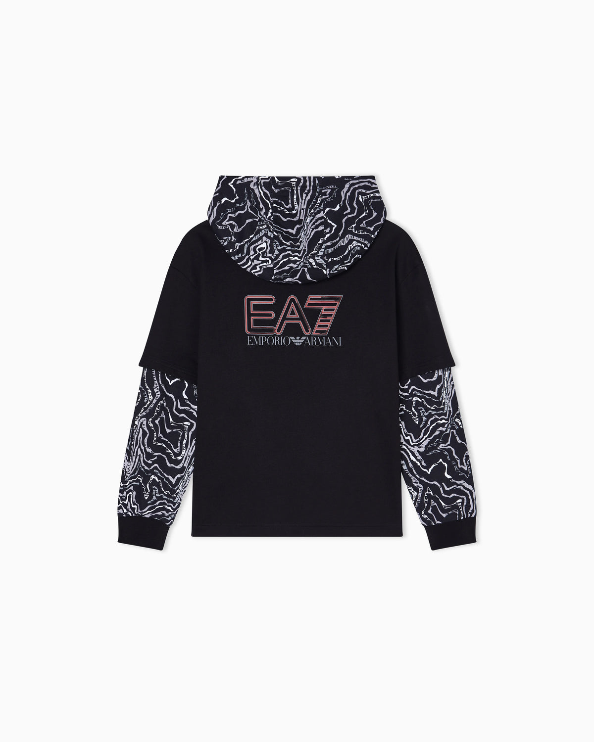 Visibility Boy pure cotton hooded sweatshirt