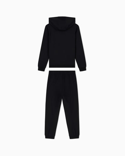 Tracksuit Visibility Boy regular fit hooded in cotton jersey