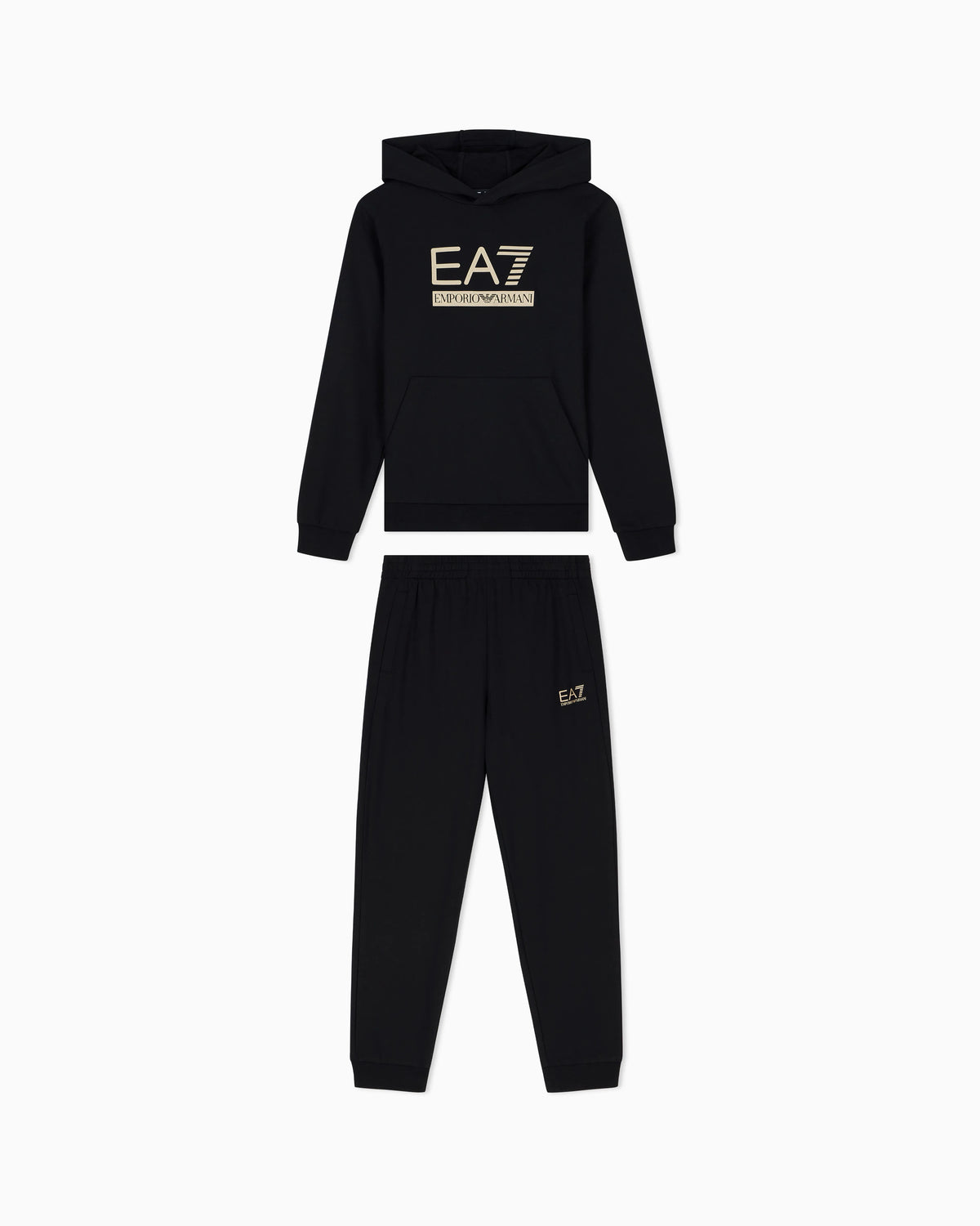 Tracksuit Visibility Boy regular fit hooded in cotton jersey
