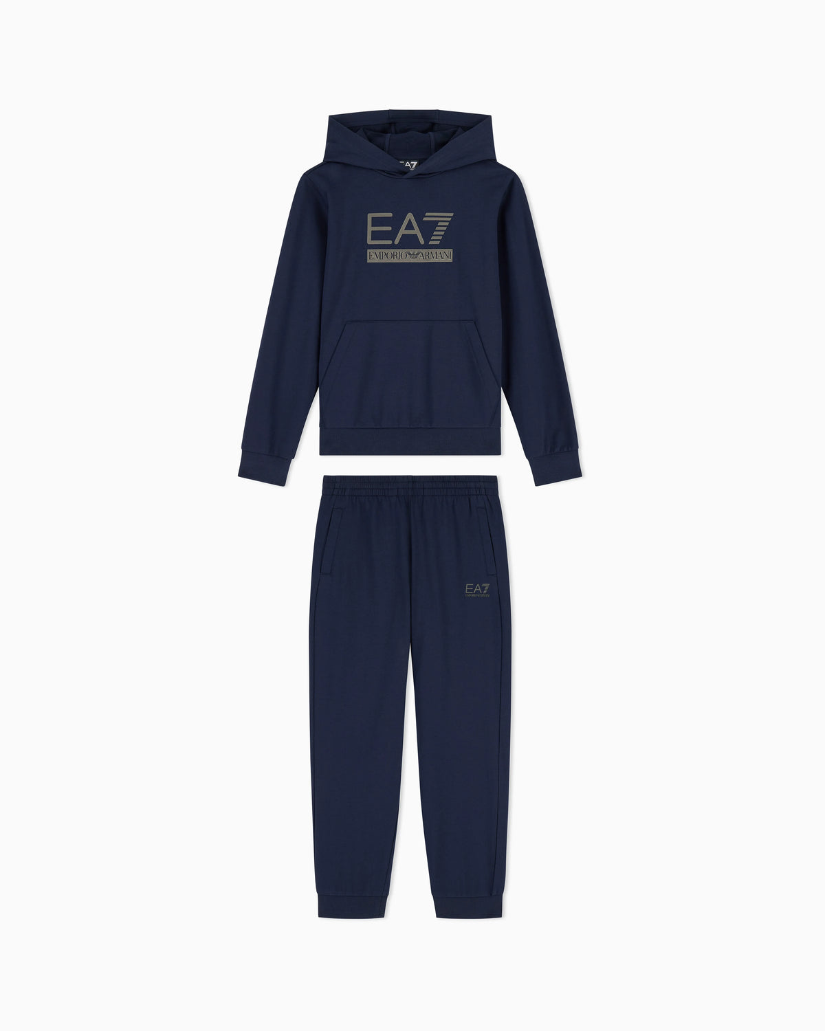 Tracksuit Visibility Boy regular fit hooded in cotton jersey
