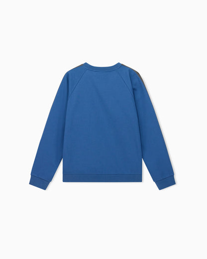Oversized sweatshirt Logo Series Boy in cotton with tape