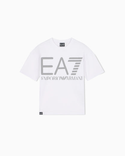 Oversized T-shirt Logo Series Boy in cotton jersey