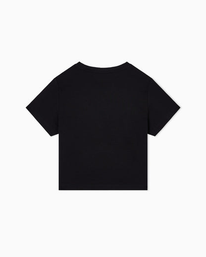 Core Identity Girl stretch-cotton crew-neck T-shirt