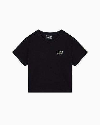 Core Identity Girl stretch-cotton crew-neck T-shirt