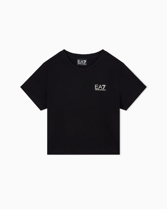 Core Identity Girl stretch-cotton crew-neck T-shirt