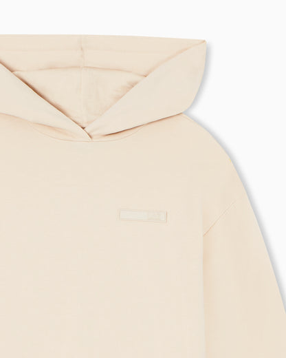 Graphic Series Girl stretch-cotton hooded sweatshirt
