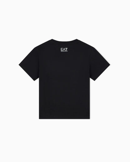 T-shirt Logo Series Girl in cotton jersey with puffy print