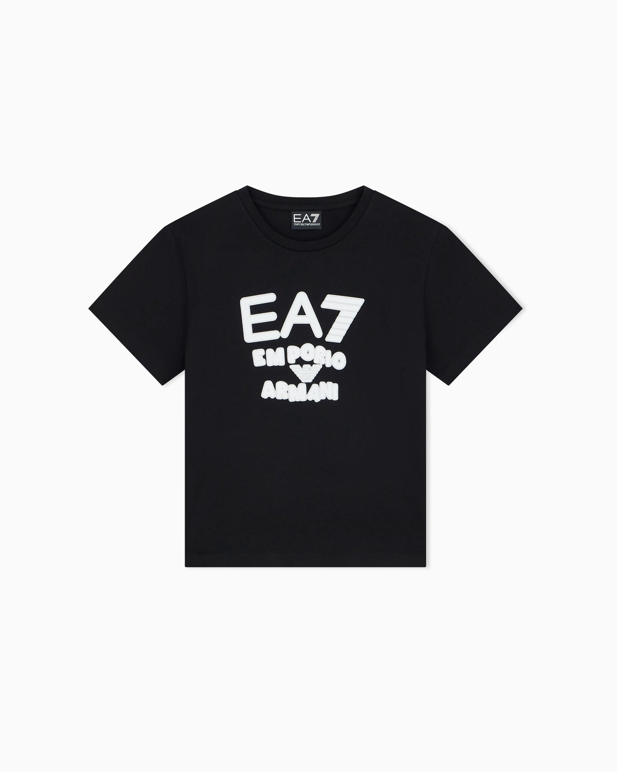 T-shirt Logo Series Girl in cotton jersey with puffy print