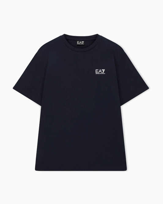 Logo t-shirt in cotton jersey with back print Logo Series