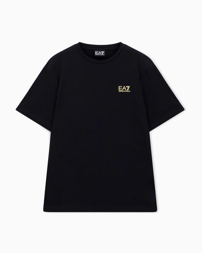 Logo t-shirt in cotton jersey with back print Logo Series