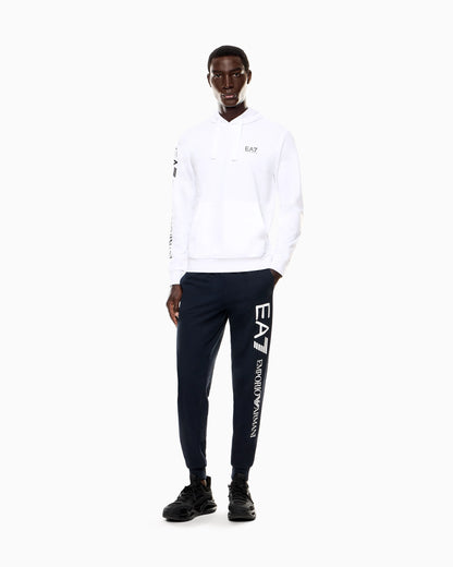 Pullover sweatshirt in cotton with a hood Logo Series