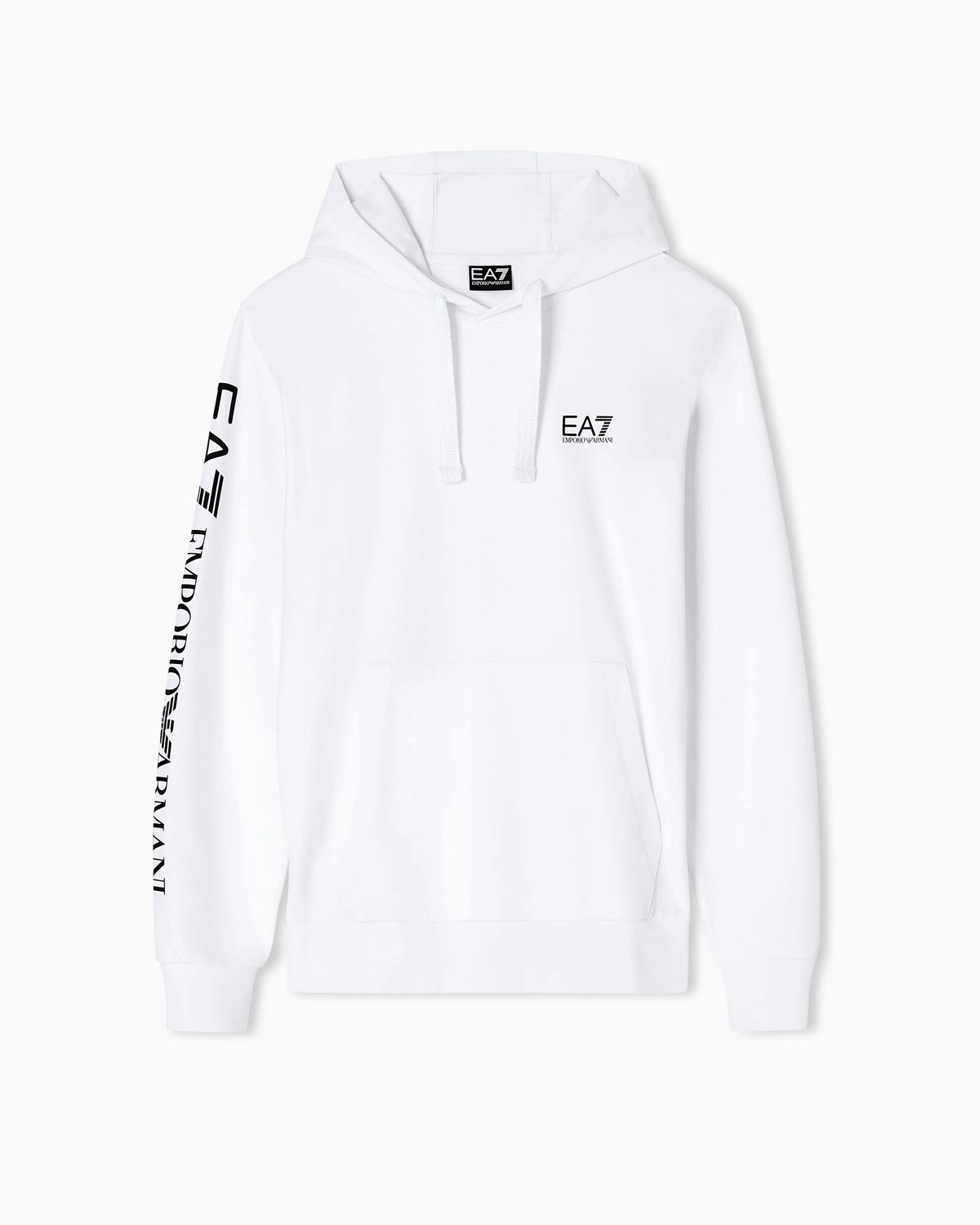 Pullover sweatshirt in cotton with a hood Logo Series