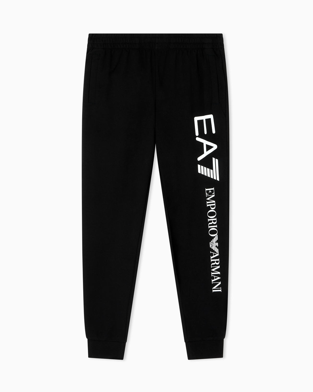 Logo joggers in slim-fit cotton with pockets Logo Series