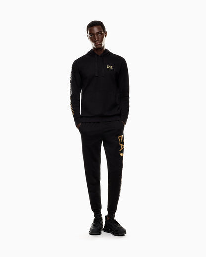 Logo joggers in slim-fit cotton with pockets Logo Series