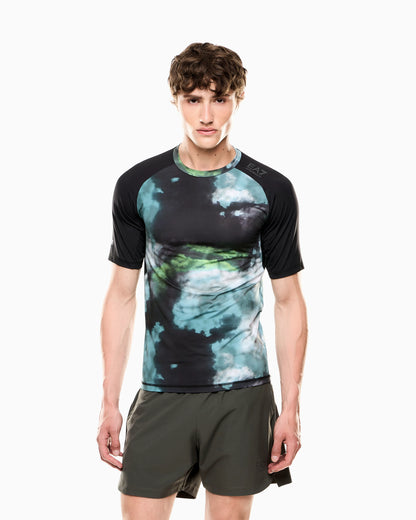 Dynamic Athlete printed T-shirt in VIGOR7 technical fabric