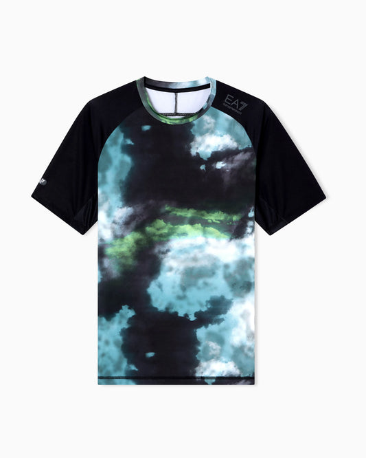 Dynamic Athlete printed T-shirt in VIGOR7 technical fabric