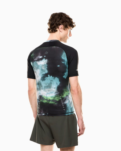 Dynamic Athlete printed T-shirt in VIGOR7 technical fabric