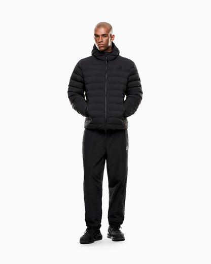 Water-resistant Winter jacket with a fixed hood