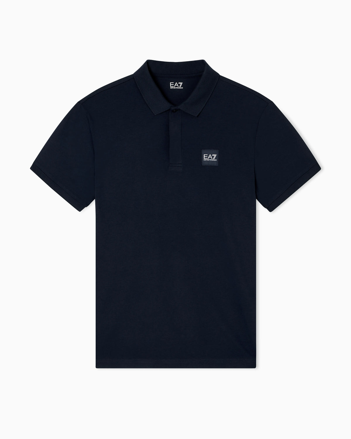 Visibility stretch cotton-jersey polo shirt