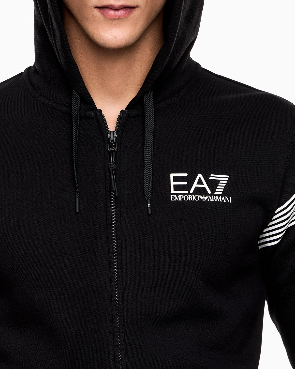 ASV 7 Lines cotton-blend jersey tracksuit