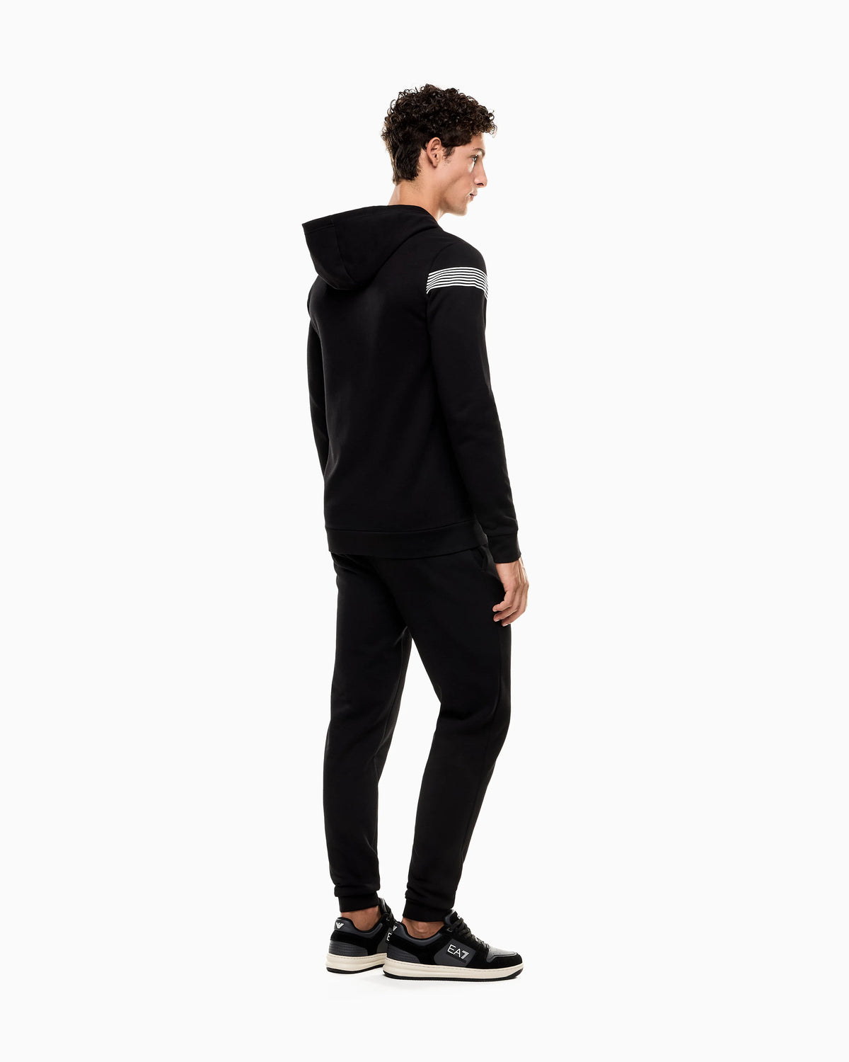 ASV 7 Lines cotton-blend jersey tracksuit