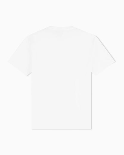 Crew neck cotton t-shirt with maxi logo Logo Series