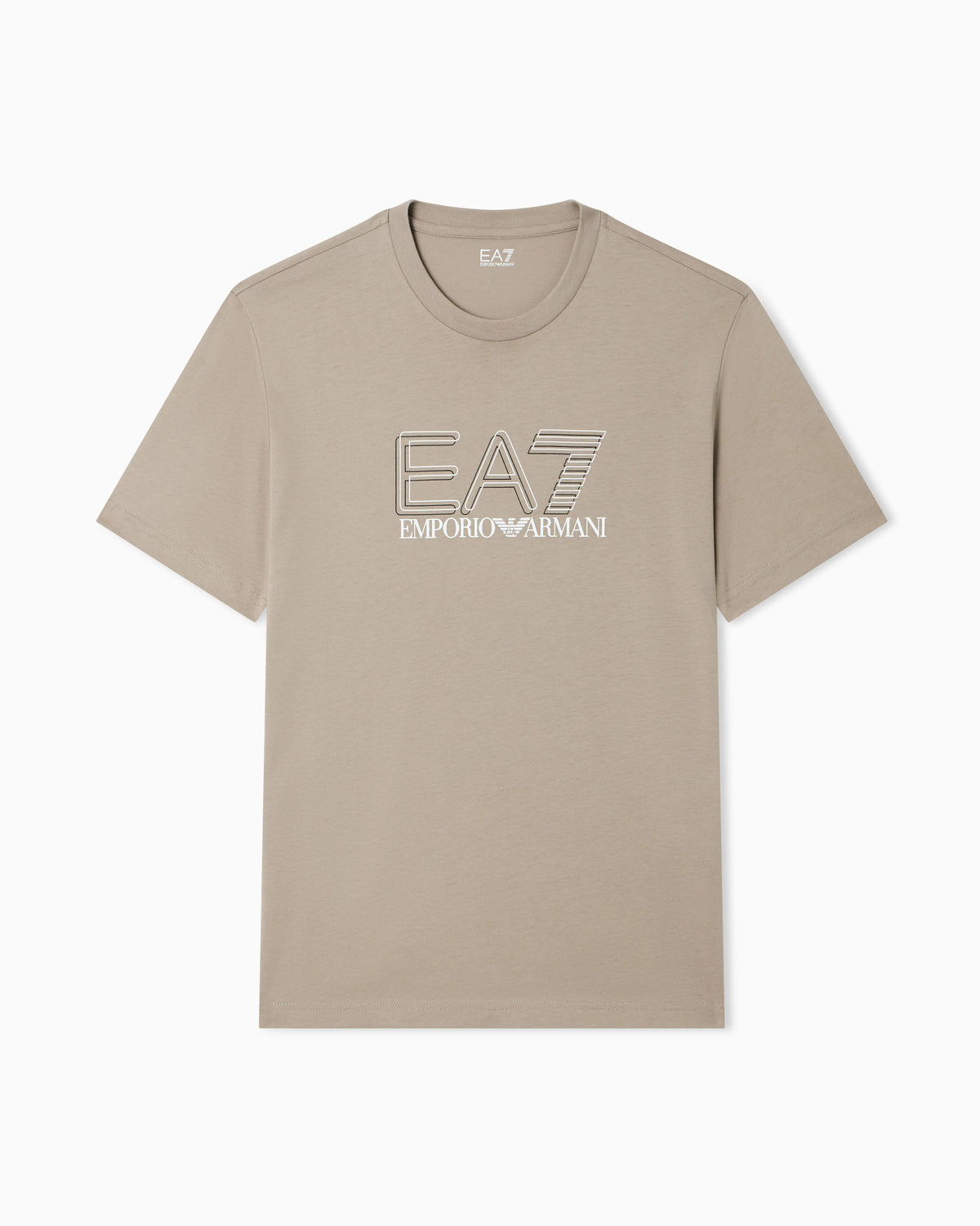 Visibility cotton-jersey crew-neck T-shirt