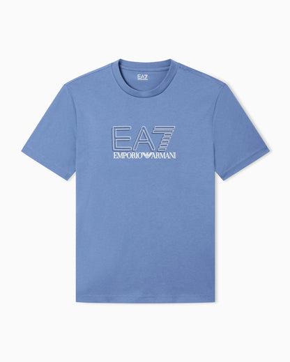 Visibility cotton-jersey crew-neck T-shirt