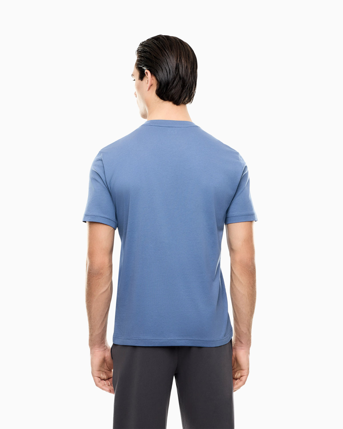 Visibility cotton-jersey crew-neck T-shirt