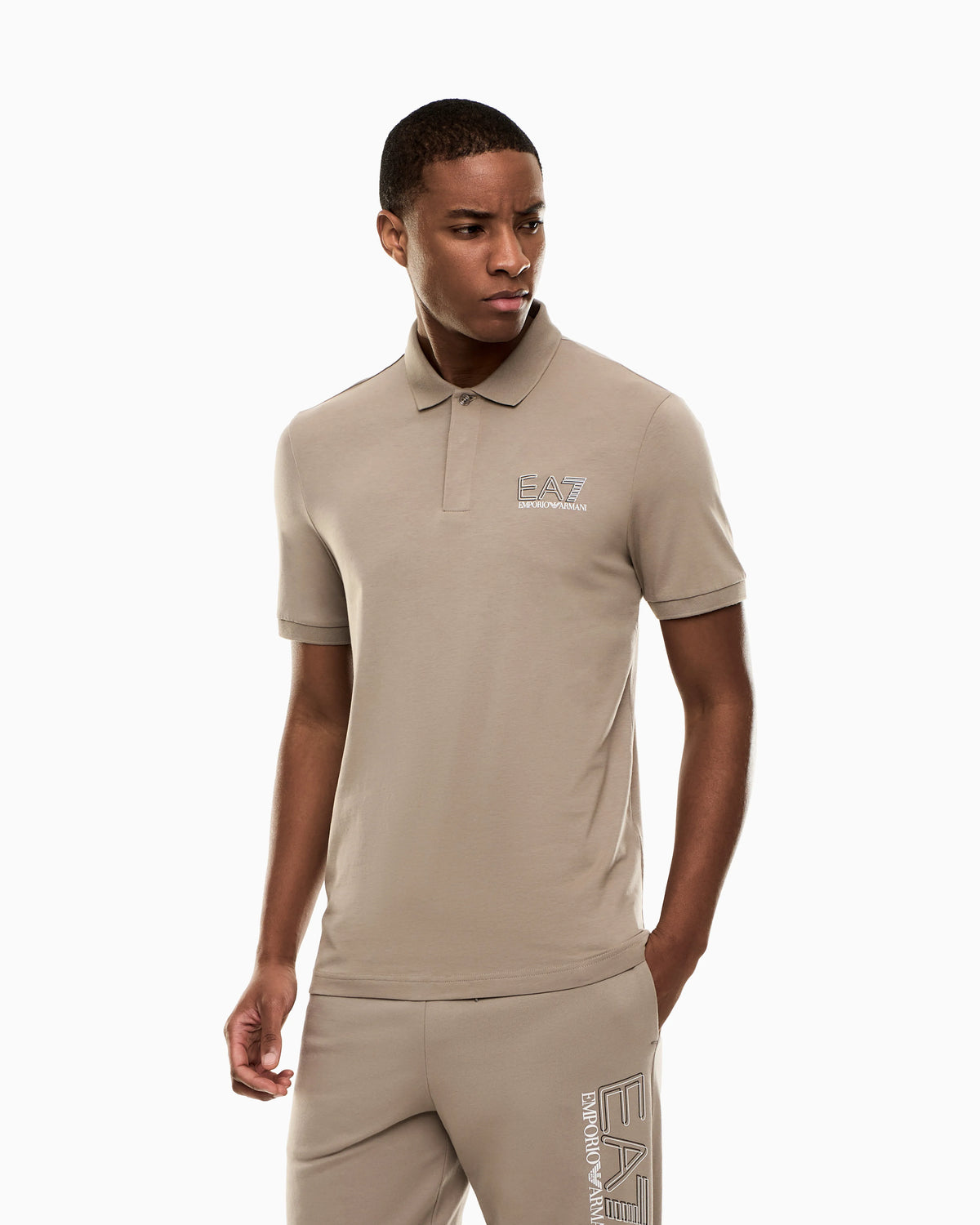 Visibility cotton jersey T-shirt