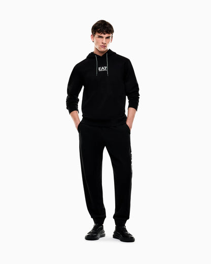 Visibility cotton hooded sweatshirt