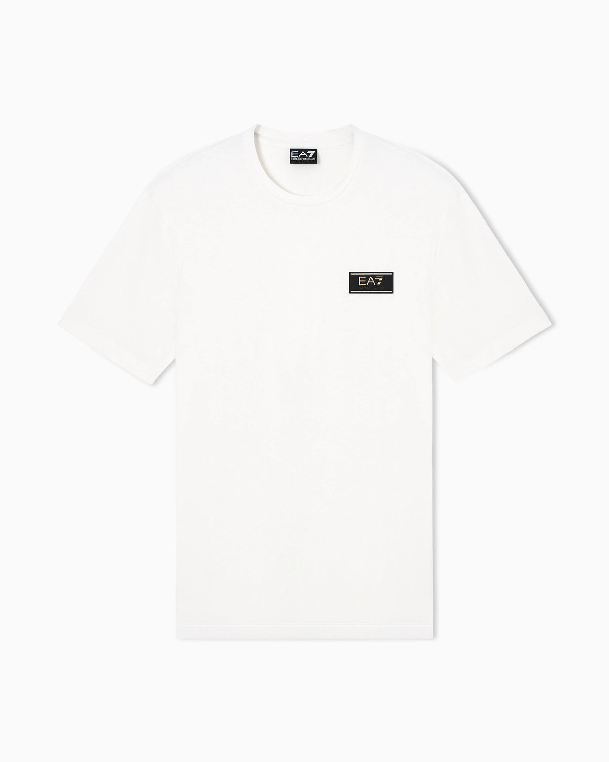 Premium Label stretch viscose-blend crew-neck T-Shirt