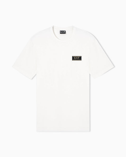 Premium Label stretch viscose-blend crew-neck T-Shirt