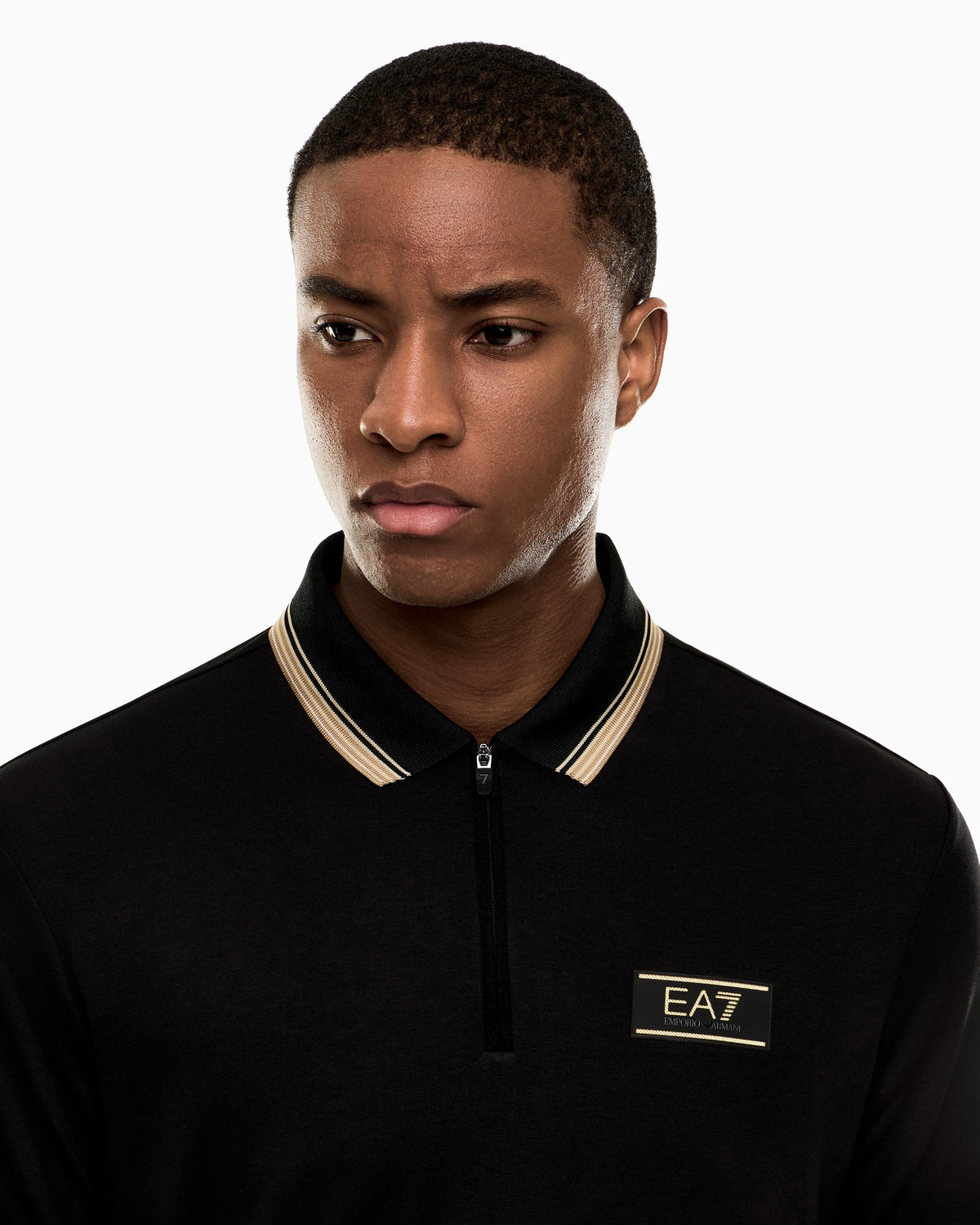 Premium Label jersey polo shirt