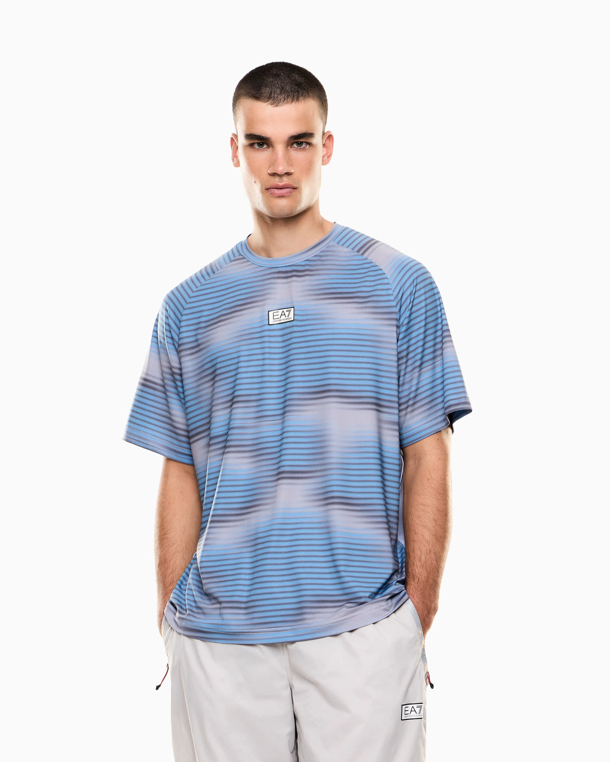 Dynamic Athlete printed T-shirt in VENTUS7 technical fabric