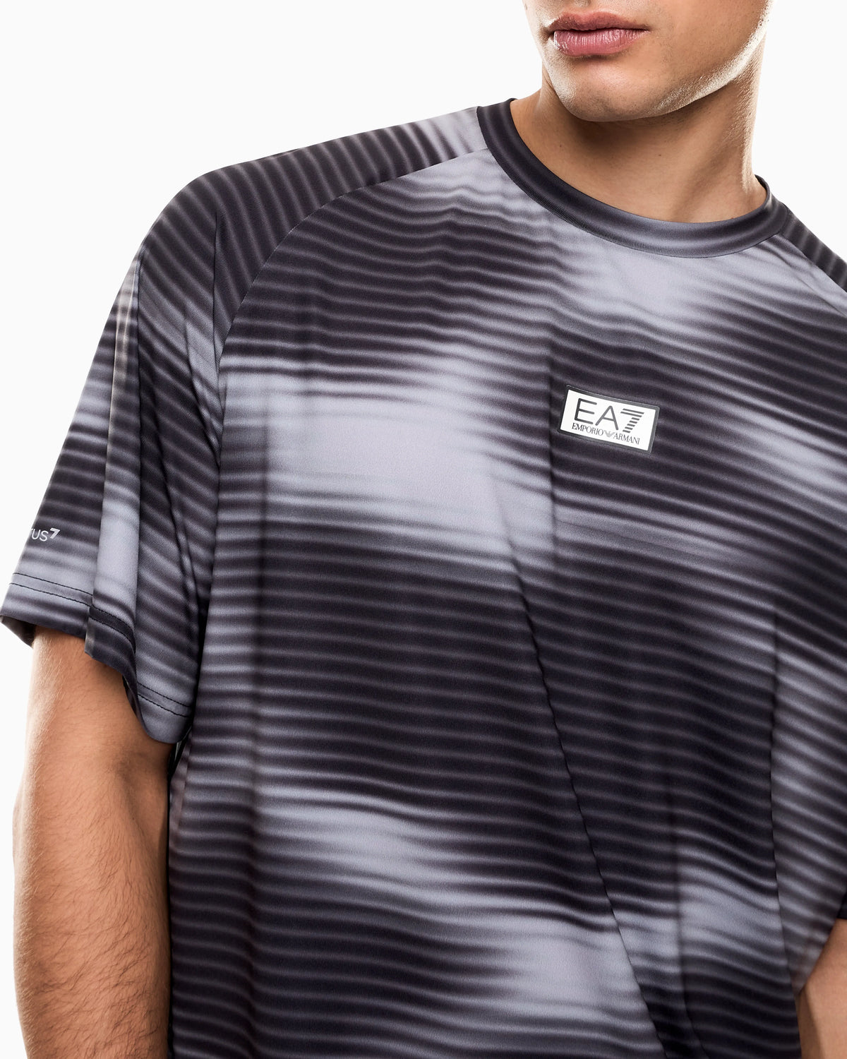 Dynamic Athlete printed T-shirt in VENTUS7 technical fabric