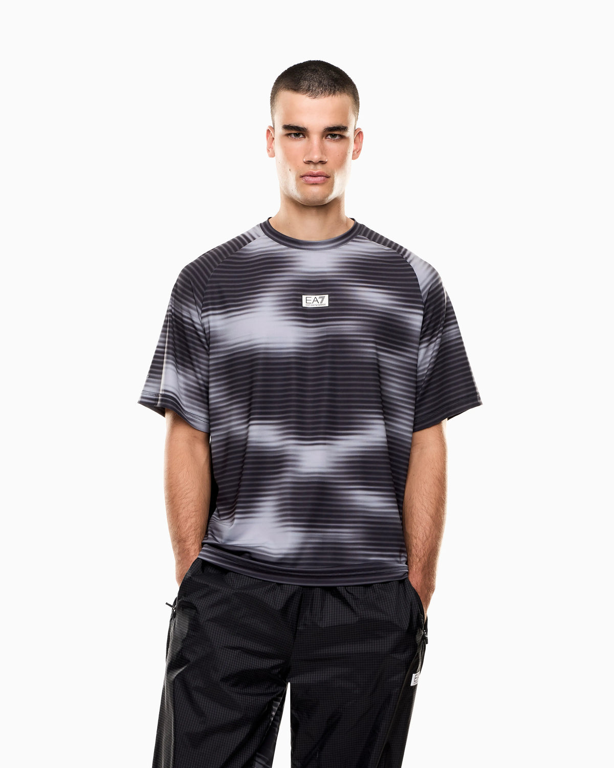 Dynamic Athlete printed T-shirt in VENTUS7 technical fabric
