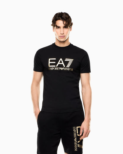 Slim-fit t-shirt Core Identity in cotton with big logo
