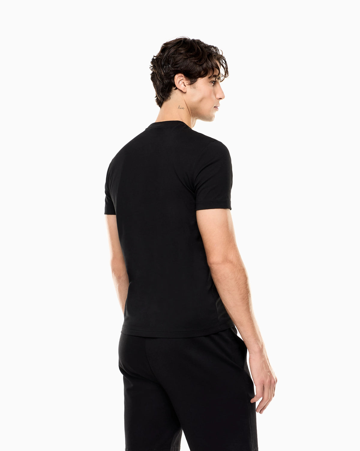 Slim-fit t-shirt Core Identity in cotton with big logo
