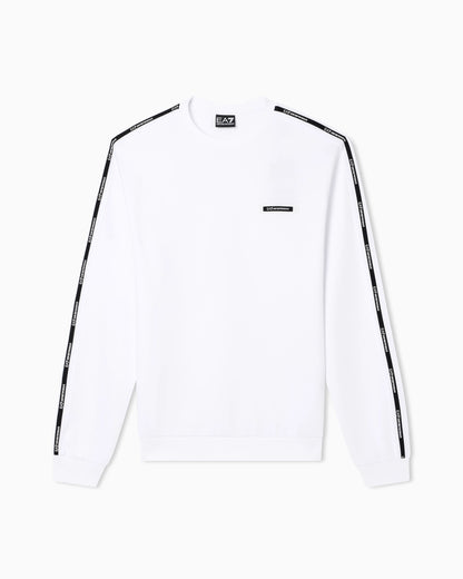 Logo Series cotton-blend interlock sweatshirt