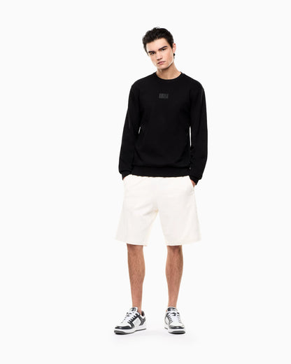 Logo Series cotton crew-neck sweatshirt