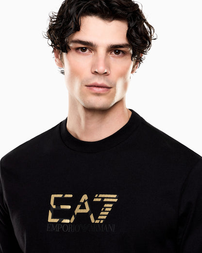 Premium Label cotton jersey crew-neck T-shirt