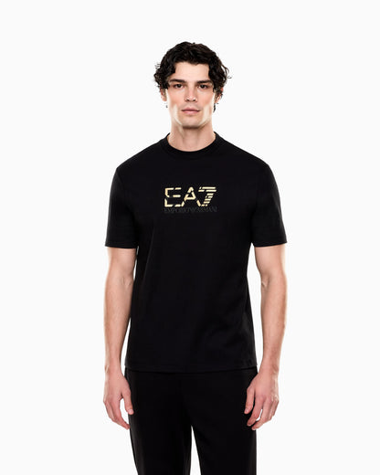 Premium Label cotton jersey crew-neck T-shirt